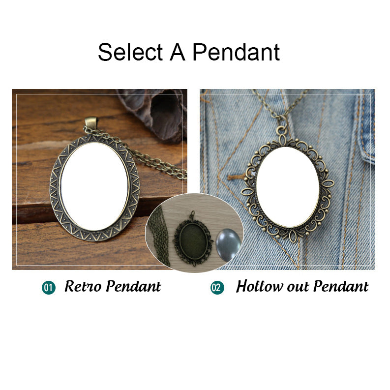 Beginner Embroidery Kit Necklace